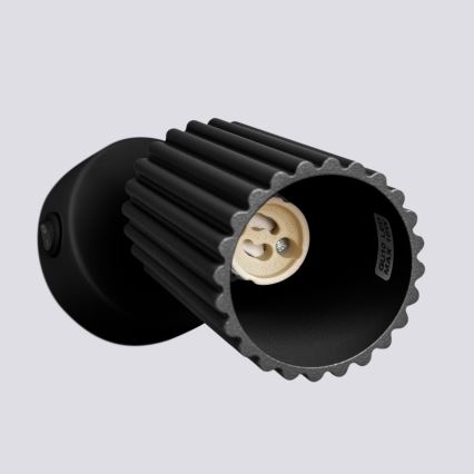 Wandspot KARBON 1xGU10/10W/230V zwart