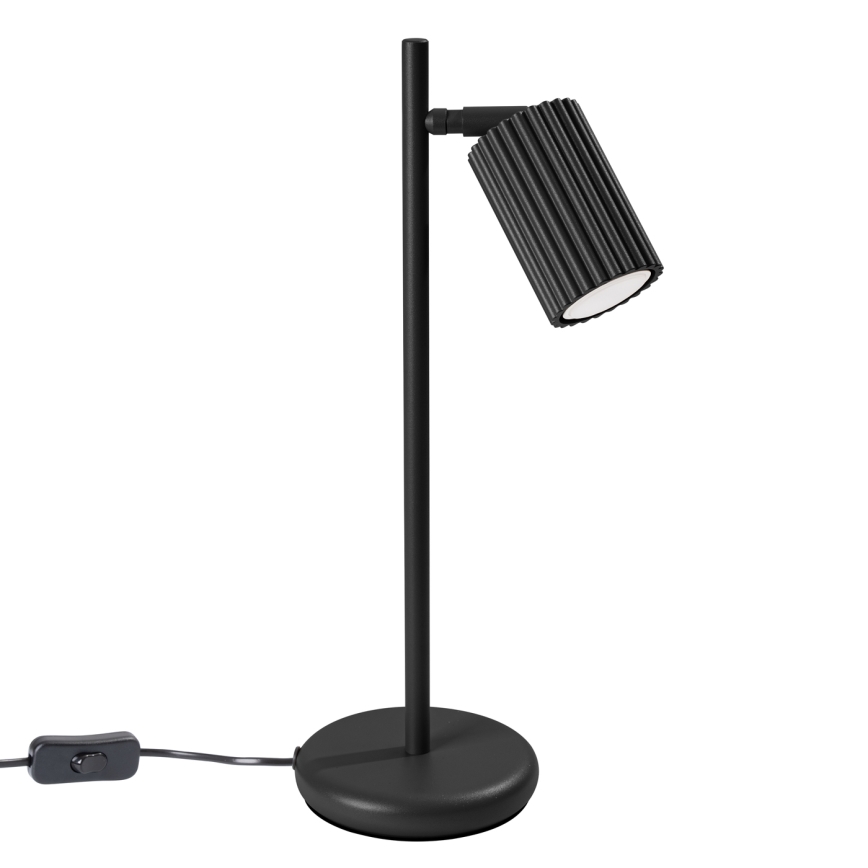 Tafellamp KARBON 1xGU10/10W/230V zwart