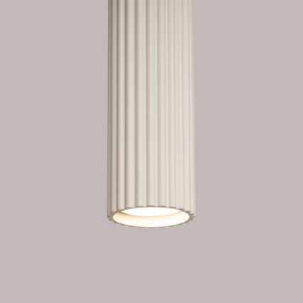 Hanglamp aan een koord KARBON 1xGU10/10W/230V crème