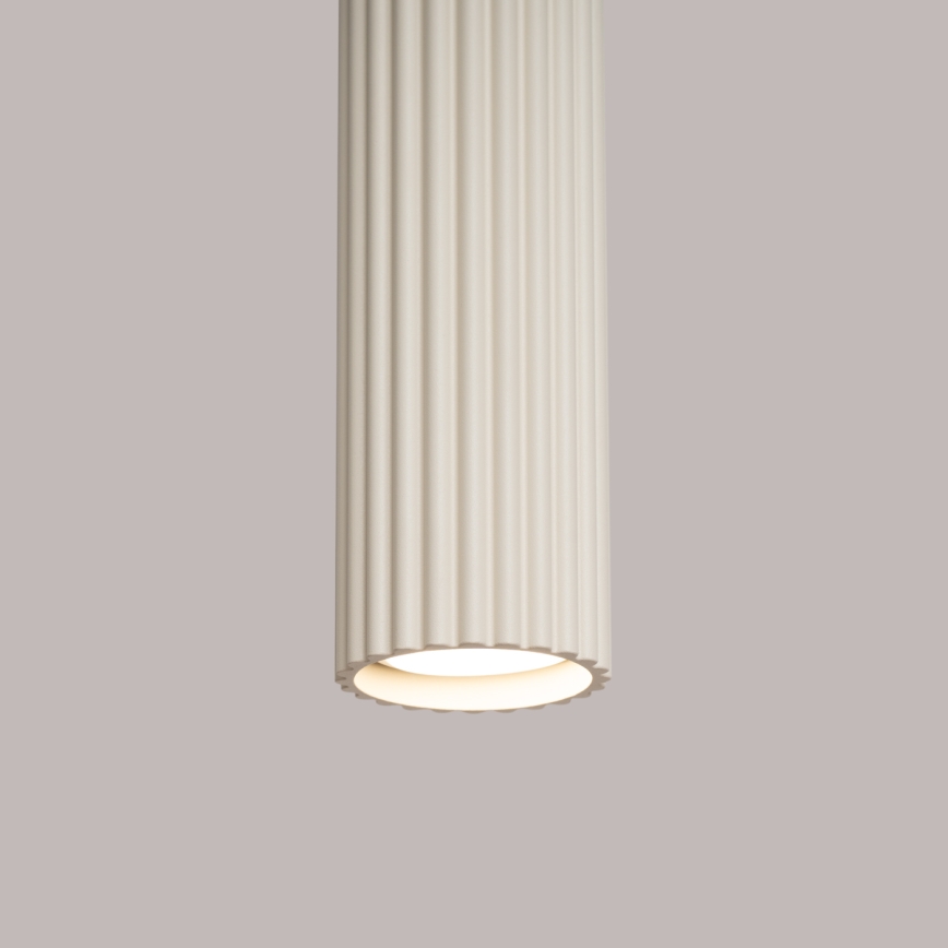 Hanglamp aan een koord KARBON 1xGU10/10W/230V crème