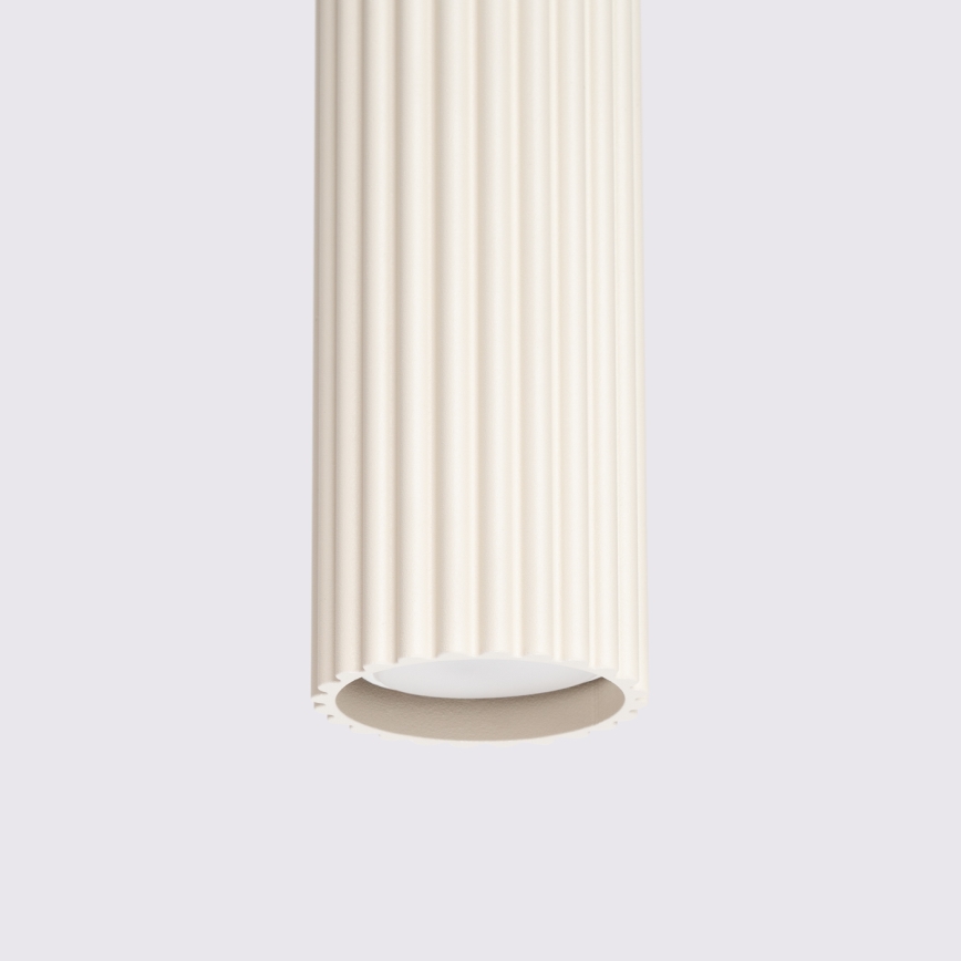 Hanglamp aan een koord KARBON 1xGU10/10W/230V crème