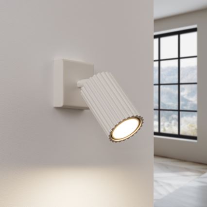 Wandspot KARBON 1xGU10/10W/230V crème