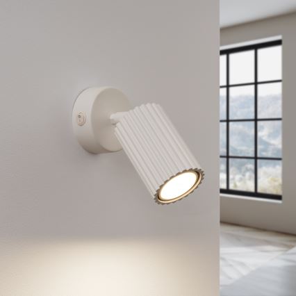 Wandspot KARBON 1xGU10/10W/230V crème