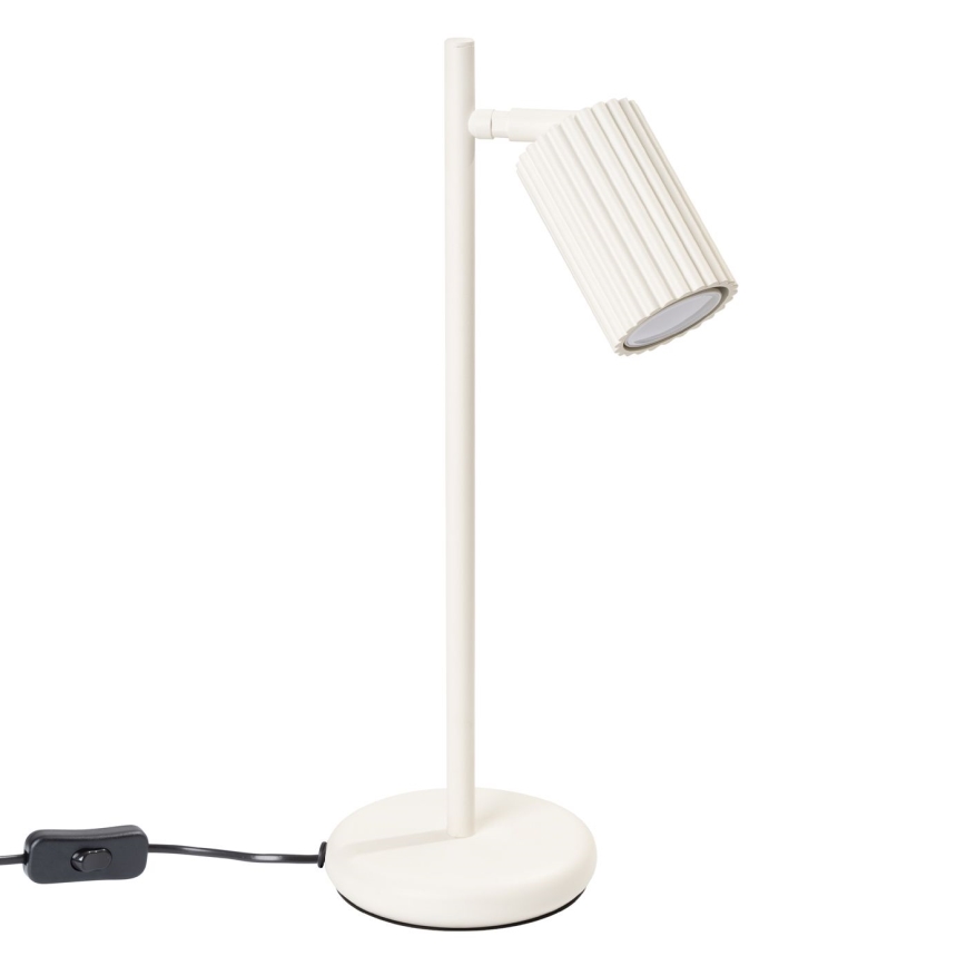 Tafellamp KARBON 1xGU10/10W/230V crème