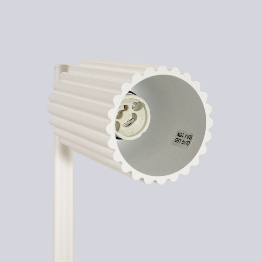 Tafellamp KARBON 1xGU10/10W/230V crème