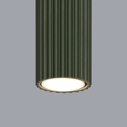 Spot KARBON 1xGU10/10W/230V 20 cm groen