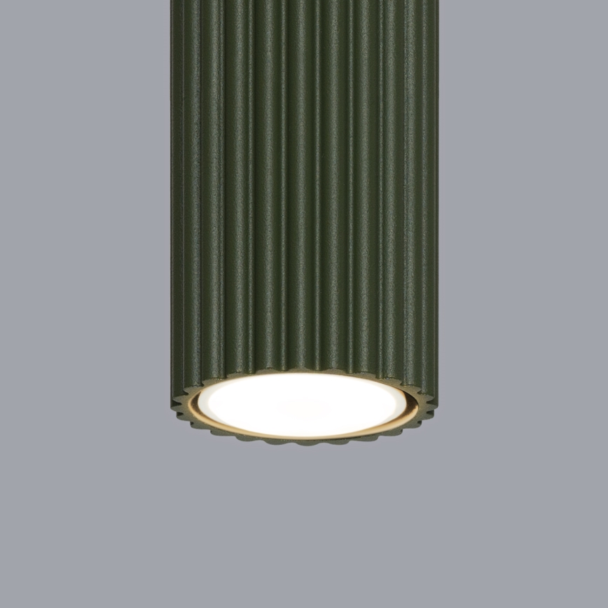 Spot KARBON 1xGU10/10W/230V 20 cm groen