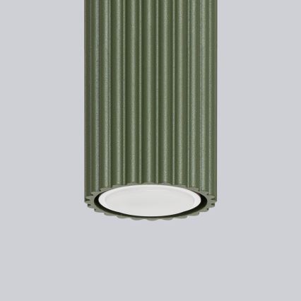 Spot KARBON 1xGU10/10W/230V 20 cm groen