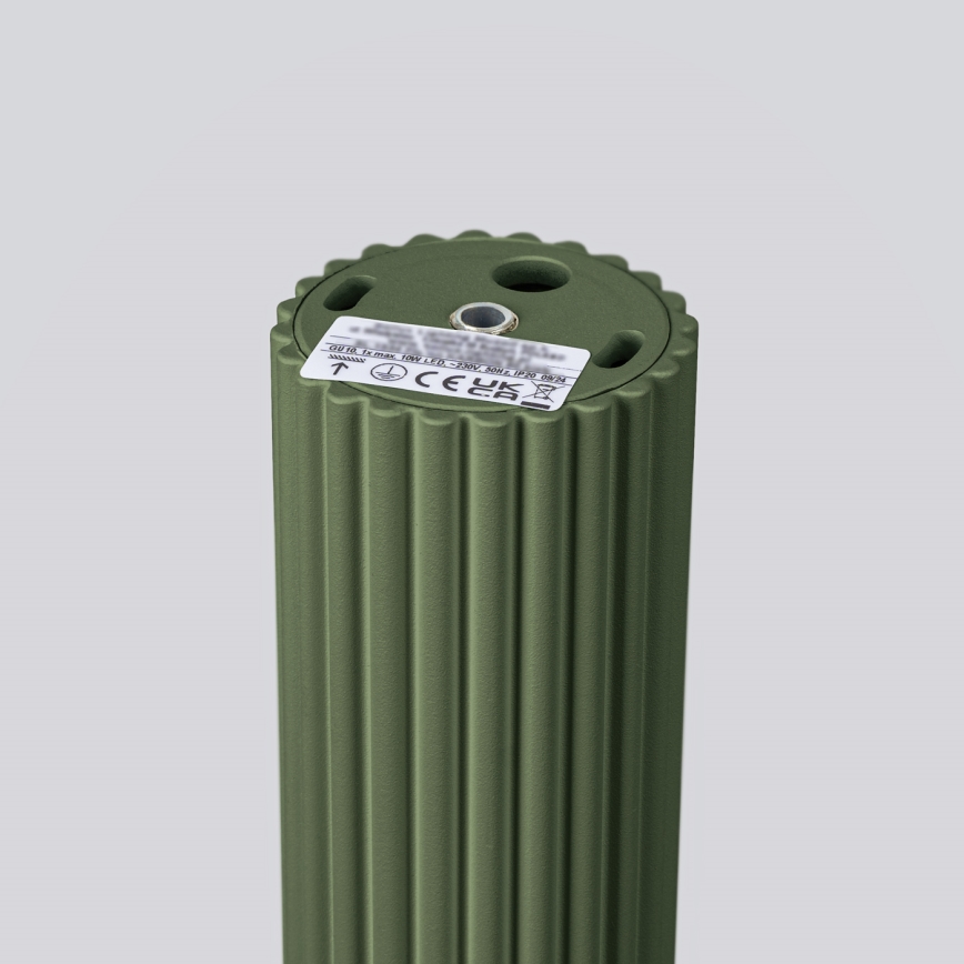 Spot KARBON 1xGU10/10W/230V 20 cm groen