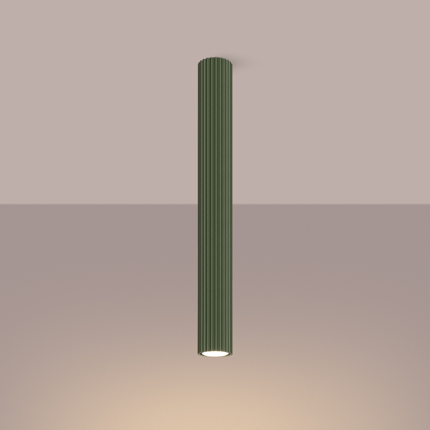 Spot KARBON 1xGU10/10W/230V 60 cm groen