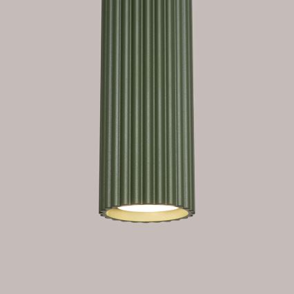 Hanglamp aan een koord KARBON 1xGU10/10W/230V groen