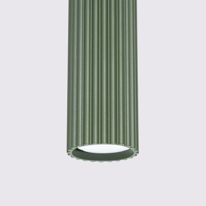 Hanglamp aan een koord KARBON 1xGU10/10W/230V groen
