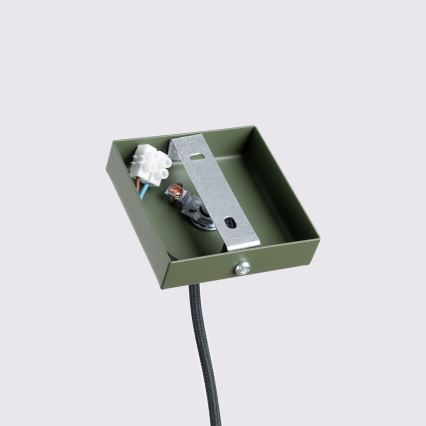 Hanglamp aan een koord KARBON 1xGU10/10W/230V groen