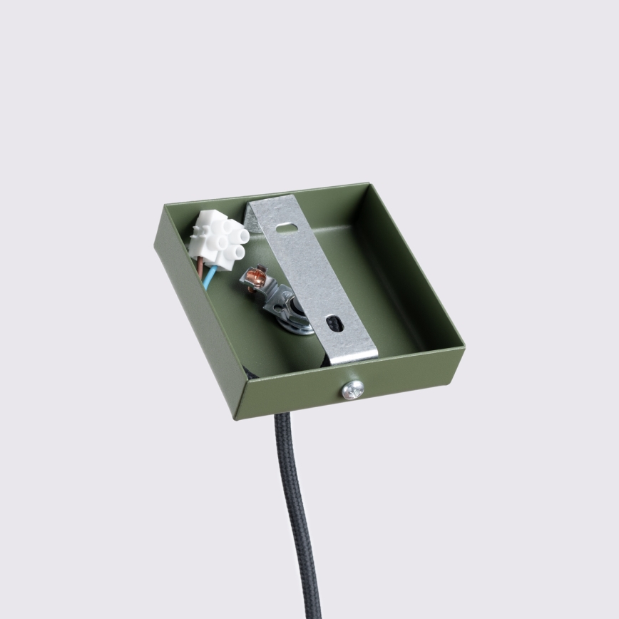Hanglamp aan een koord KARBON 1xGU10/10W/230V groen