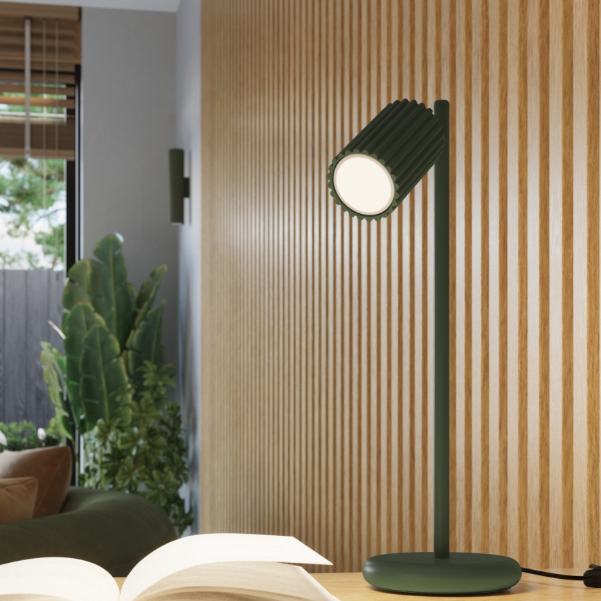 Wandlamp KARBON 2xGU10/10W/230V groen