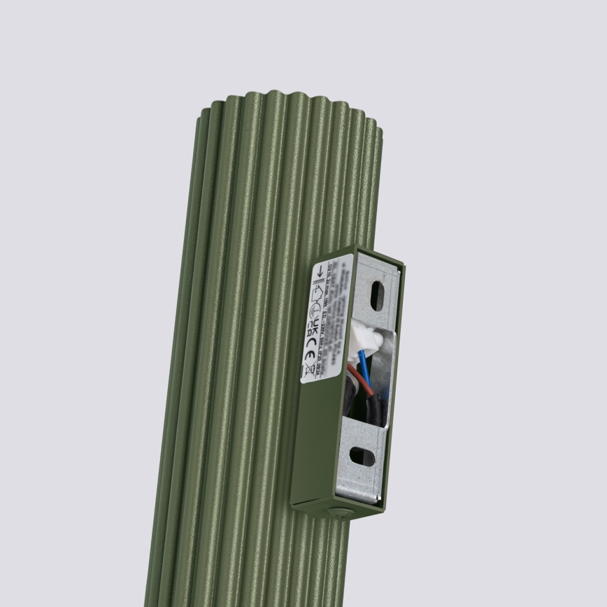 Wandlamp KARBON 2xGU10/10W/230V groen
