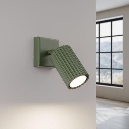 Wandspot KARBON 1xGU10/10W/230V groen