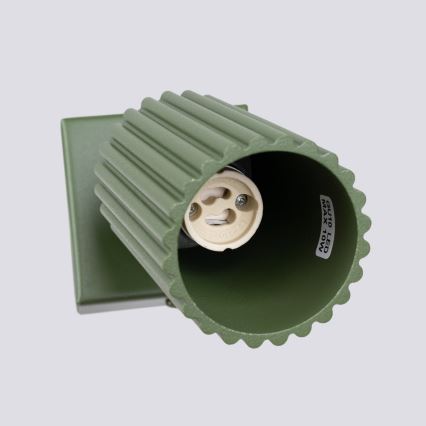 Wandspot KARBON 1xGU10/10W/230V groen