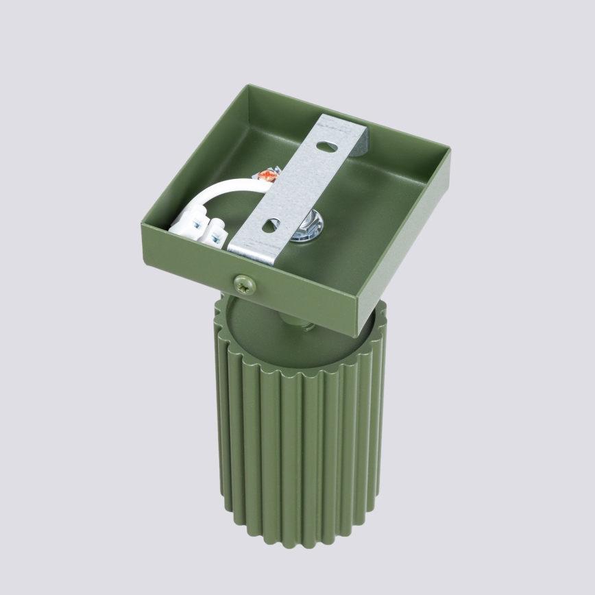 Wandspot KARBON 1xGU10/10W/230V groen
