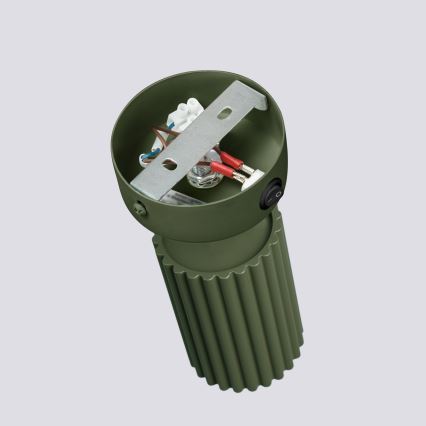 Wandspot KARBON 1xGU10/10W/230V groen