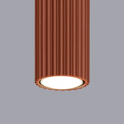 Spot KARBON 1xGU10/10W/230V 60 cm rood