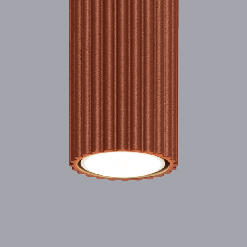 Spot KARBON 1xGU10/10W/230V 60 cm rood