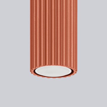 Spot KARBON 1xGU10/10W/230V 60 cm rood