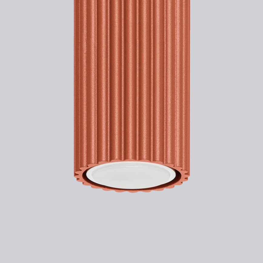 Spot KARBON 1xGU10/10W/230V 60 cm rood