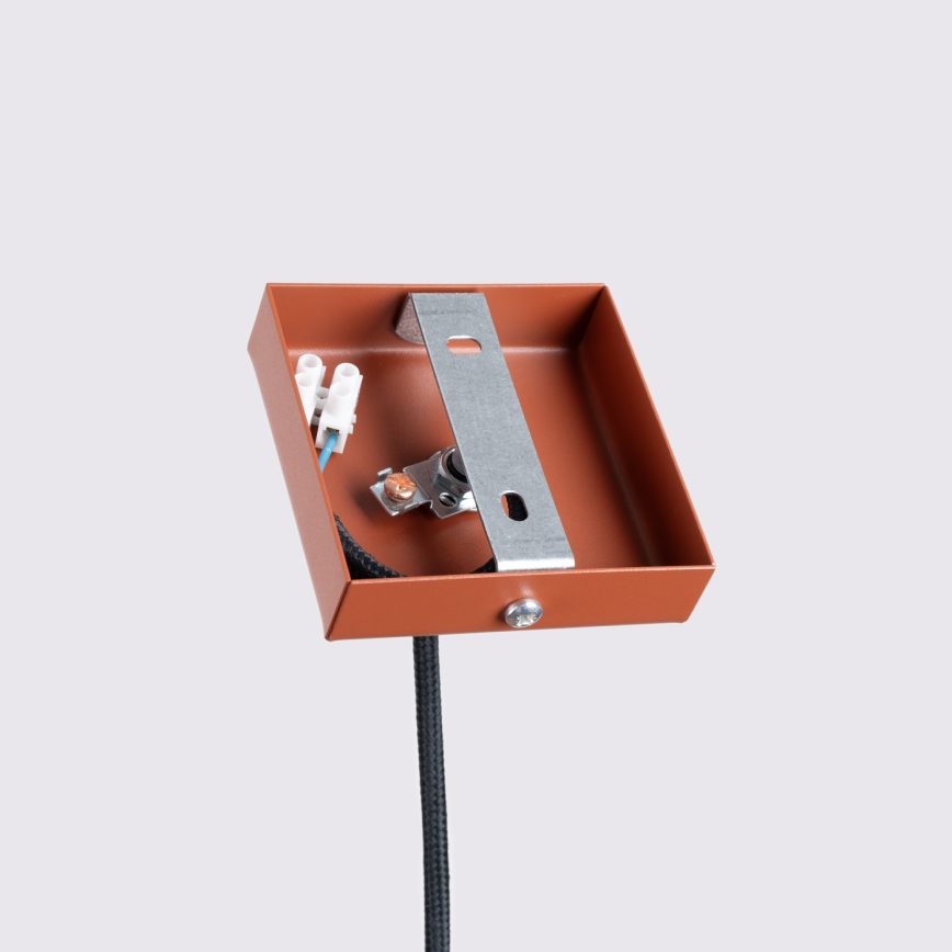Hanglamp aan een koord KARBON 1xGU10/10W/230V rood