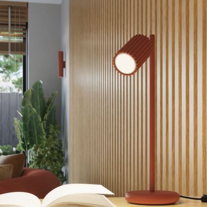 Wandlamp KARBON 2xGU10/10W/230V rood