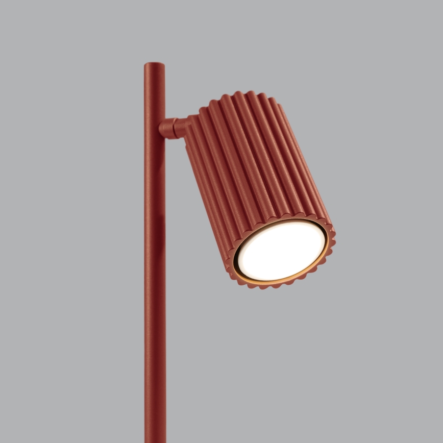 Tafellamp KARBON 1xGU10/10W/230V rood