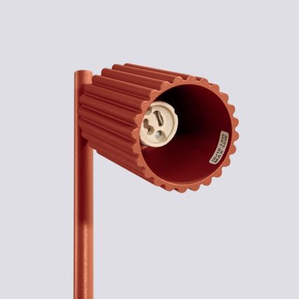 Tafellamp KARBON 1xGU10/10W/230V rood