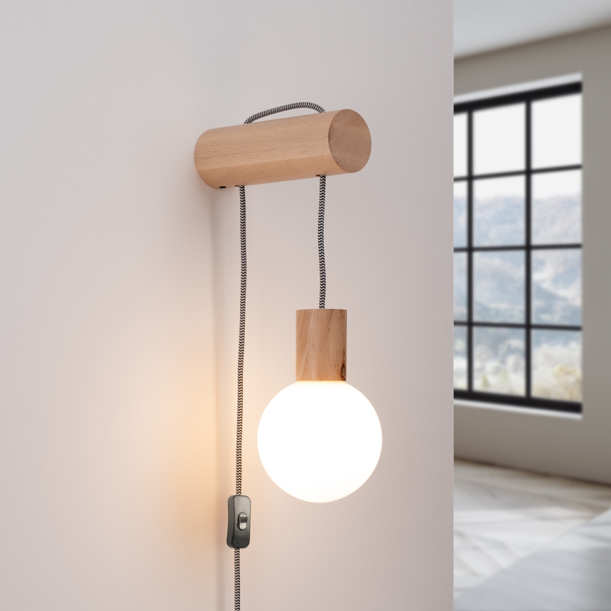 Wandlamp NIBMI 1xG9/8W/230V beuken