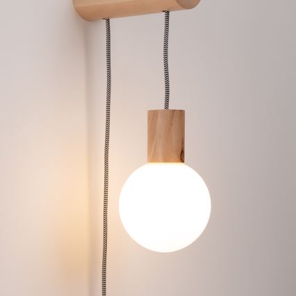 Wandlamp NIBMI 1xG9/8W/230V beuken