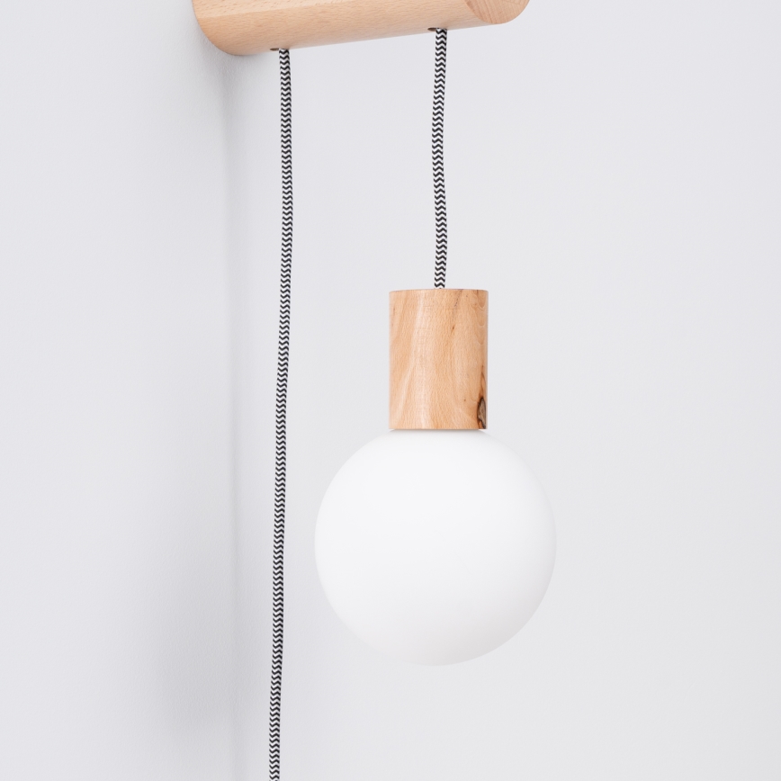 Wandlamp NIBMI 1xG9/8W/230V beuken