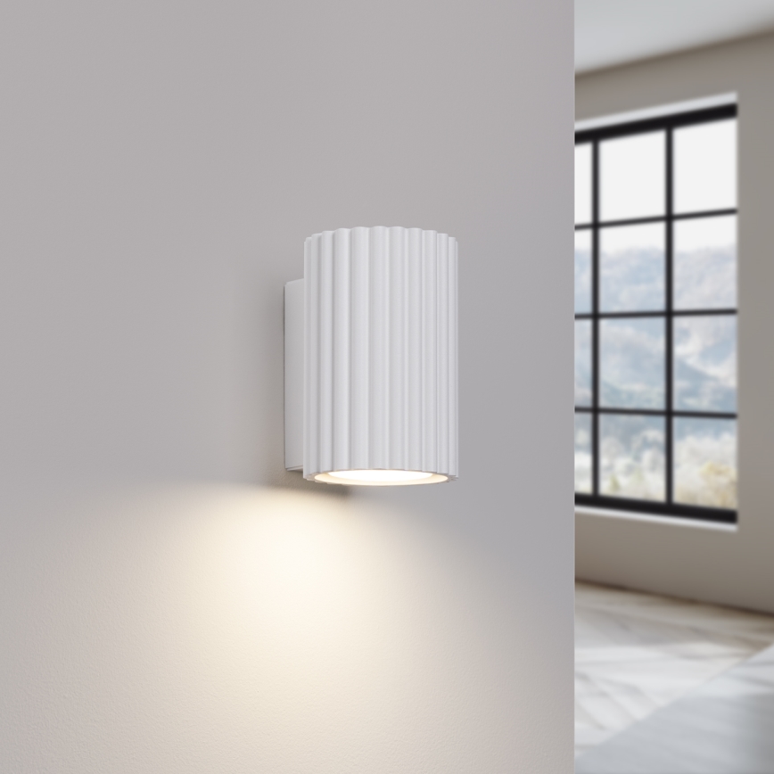 Wandlamp KARBON 1xGU10/10W/230V wit