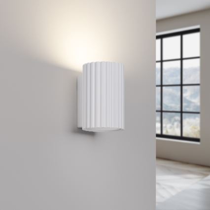 Wandlamp KARBON 1xGU10/10W/230V wit