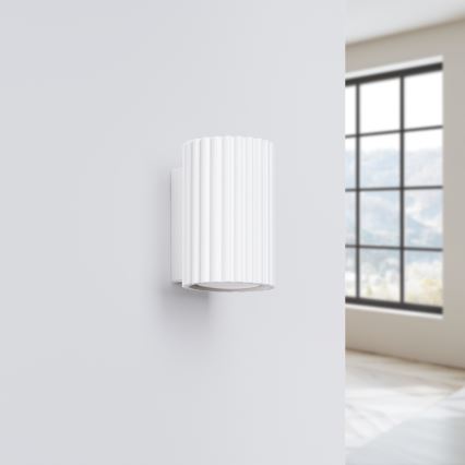 Wandlamp KARBON 1xGU10/10W/230V wit