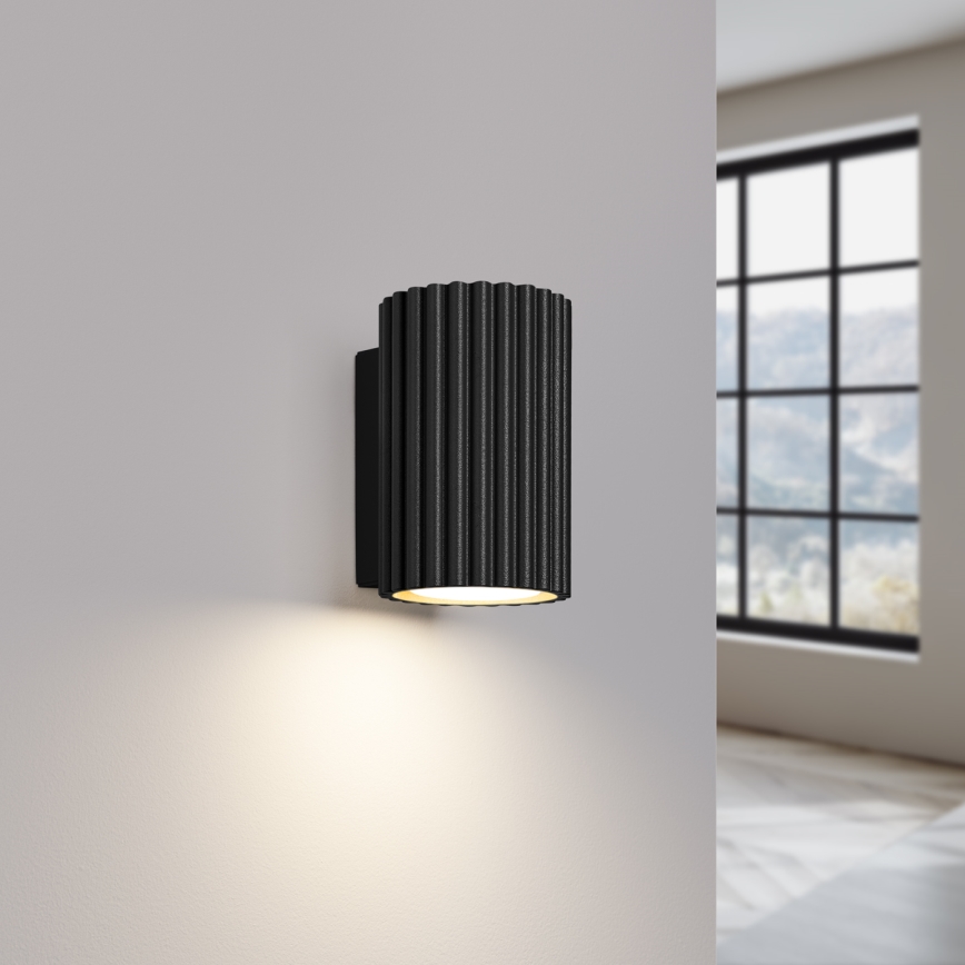 Applique murale KARBON 1xGU10/10W/230V noir