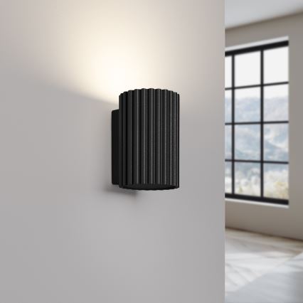 Applique murale KARBON 1xGU10/10W/230V noir