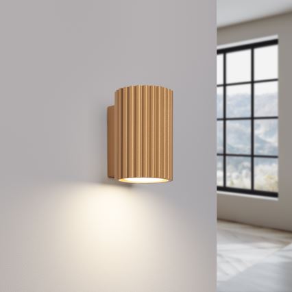 Wandlamp KARBON 1xGU10/10W/230V goud