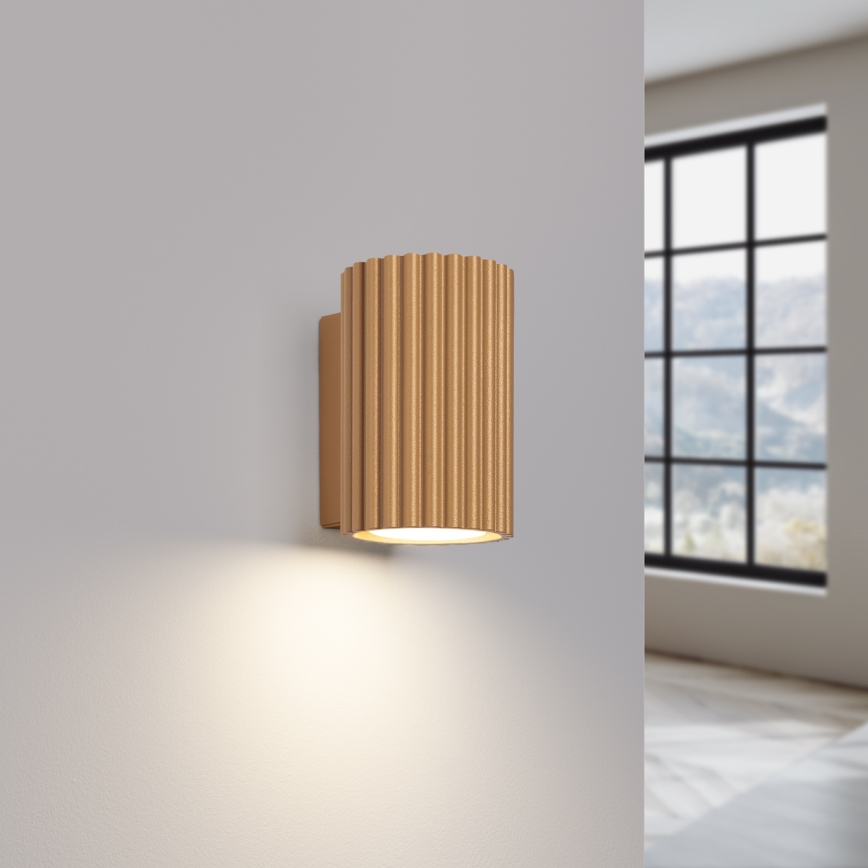 Wandlamp KARBON 1xGU10/10W/230V goud