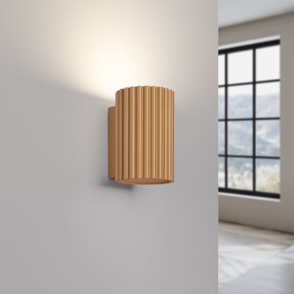 Wandlamp KARBON 1xGU10/10W/230V goud