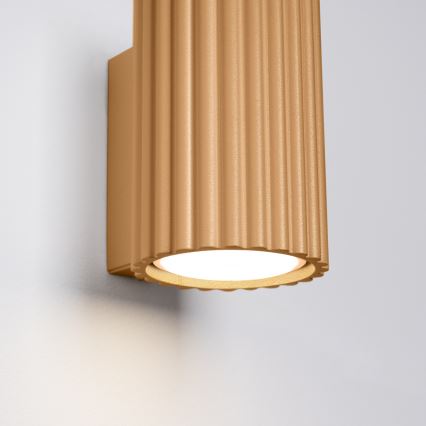 Wandlamp KARBON 1xGU10/10W/230V goud