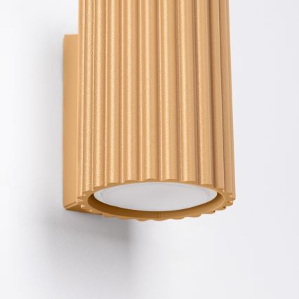 Wandlamp KARBON 1xGU10/10W/230V goud