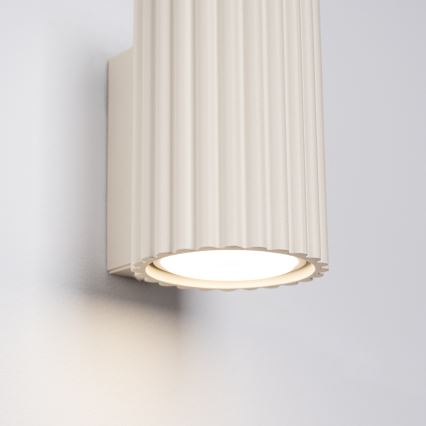 Wandlamp KARBON 1xGU10/10W/230V crème