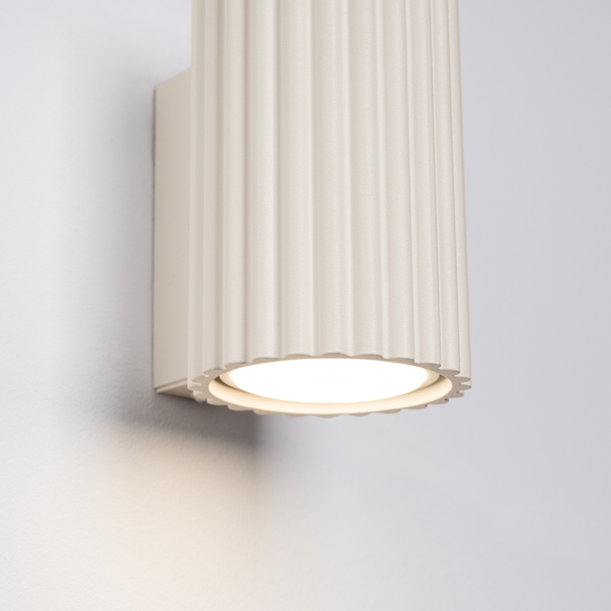 Wandlamp KARBON 1xGU10/10W/230V crème