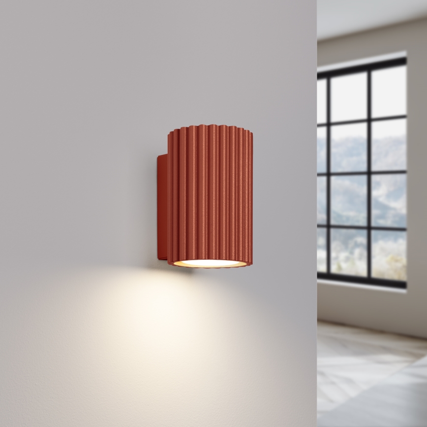 Applique murale KARBON 1xGU10/10W/230V rouge