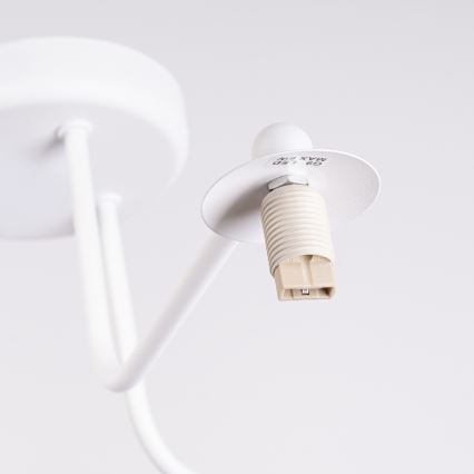 Hanglamp met vaste pendel ASTRAL 3xG9/8W/230V wit