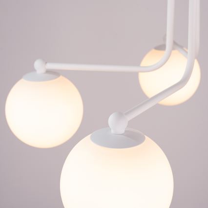Hanglamp met vaste pendel ASTRAL 5xG9/8W/230V wit